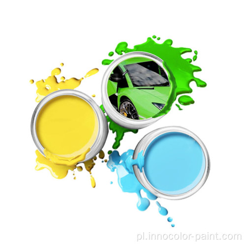 Hurtowa farba hurtowa Automotriz Automotriz High Gloss 2K Metal Metal Clear Coating Coating Car Paint System mieszania farb samochodowych